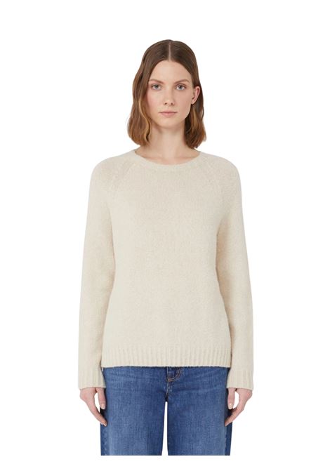 Maglia in alpaca e cotone - AVORIO Weekend MAXMARA | GHIACCI005
